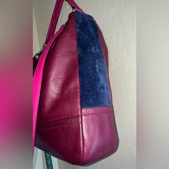 Coach Park Quilted and Suede Sides Shoulder Bag - Picture 4 of 15